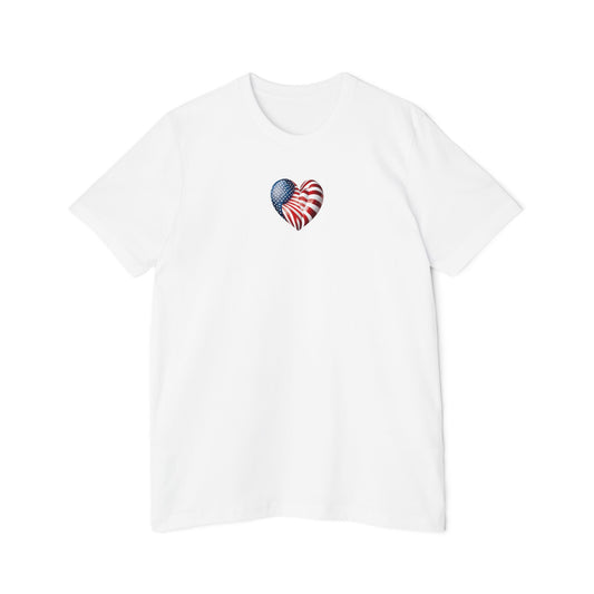 USA-Made Unisex Short-Sleeve Jersey T-Shirt
